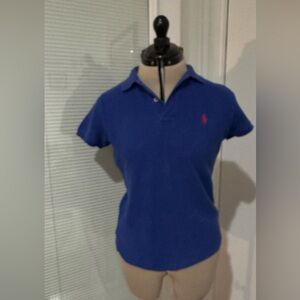 Ralph Lauren Blue Skinny Polo